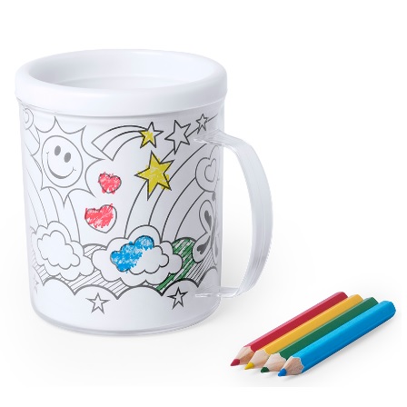 taza para pintar